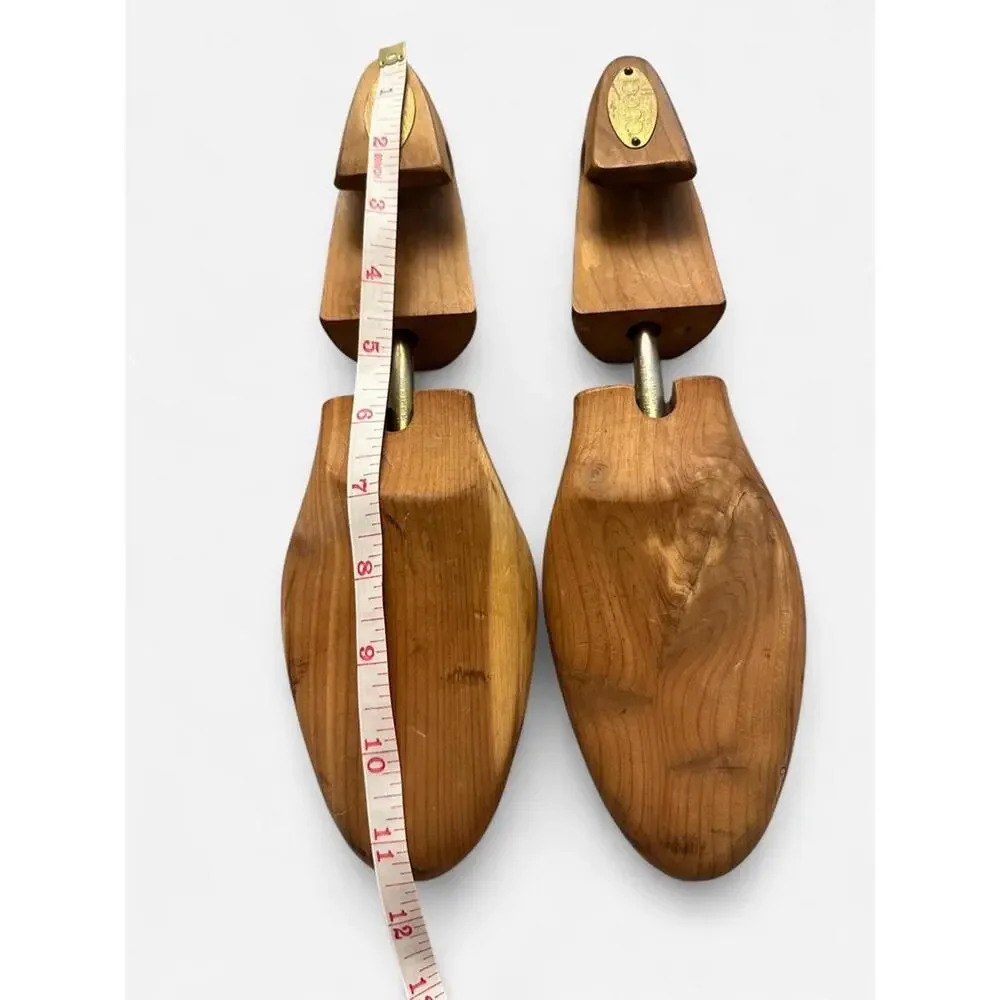 Vintage Gucci Shoe Tree cedar wood old money men size 9.5 - 10.5 quiet luxury